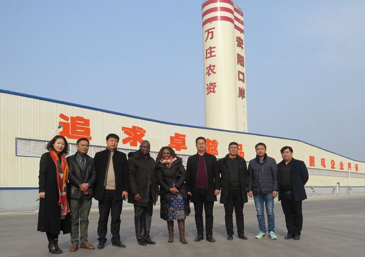 栽下梧桐樹，引得鳳凰來 ——多哥共和國農(nóng)業(yè)部官員一行考察萬莊新肥